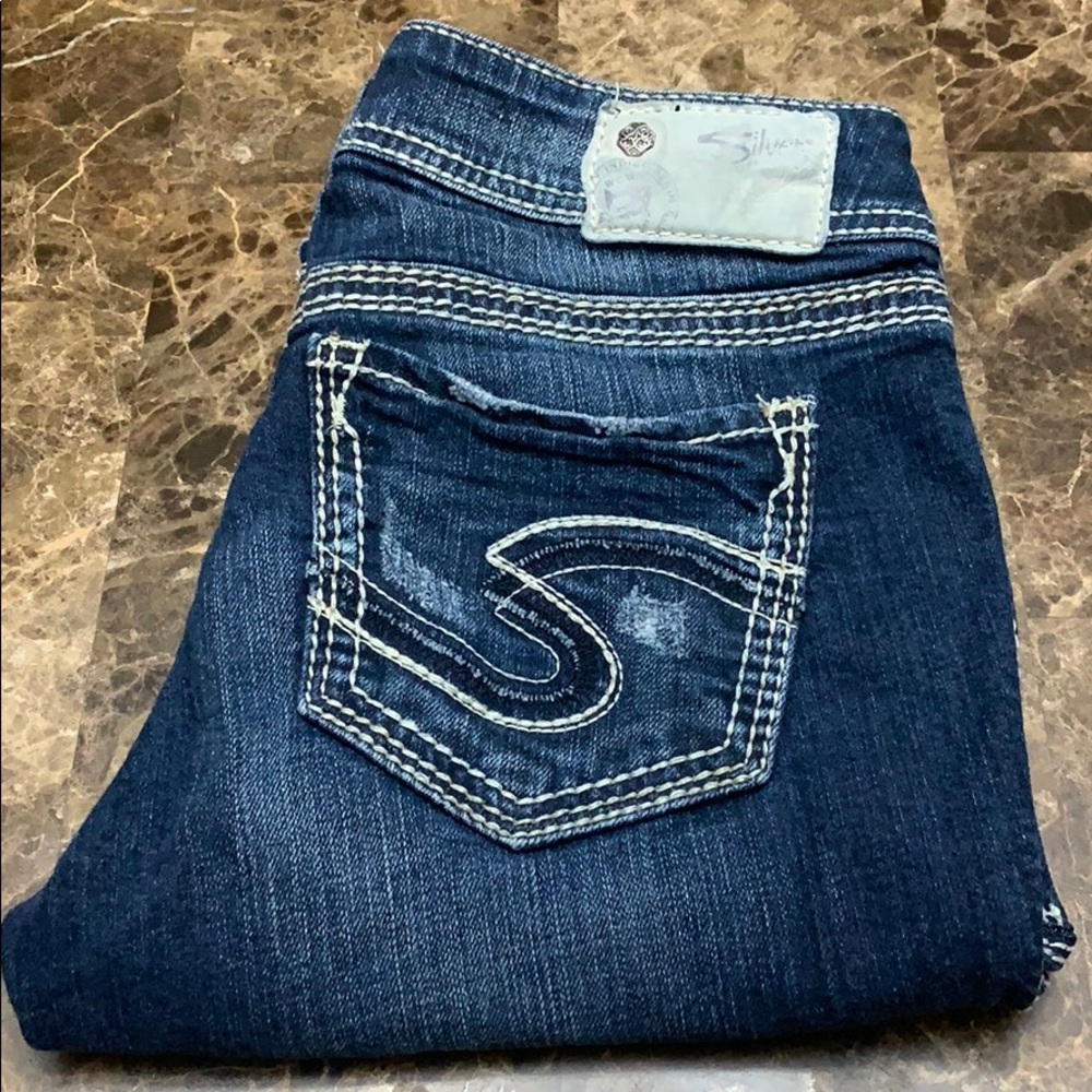 Silver Suki Jeans Womens 27x31